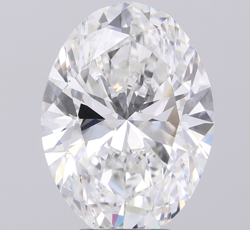 4.52 ct. oval Lab Grown Diamond front image