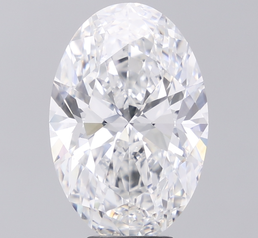 6.07 ct. oval Lab Grown Diamond front image