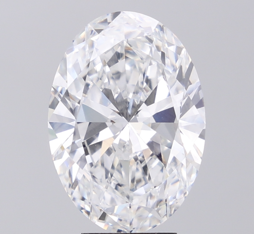 5.06 ct. oval Lab Grown Diamond front image