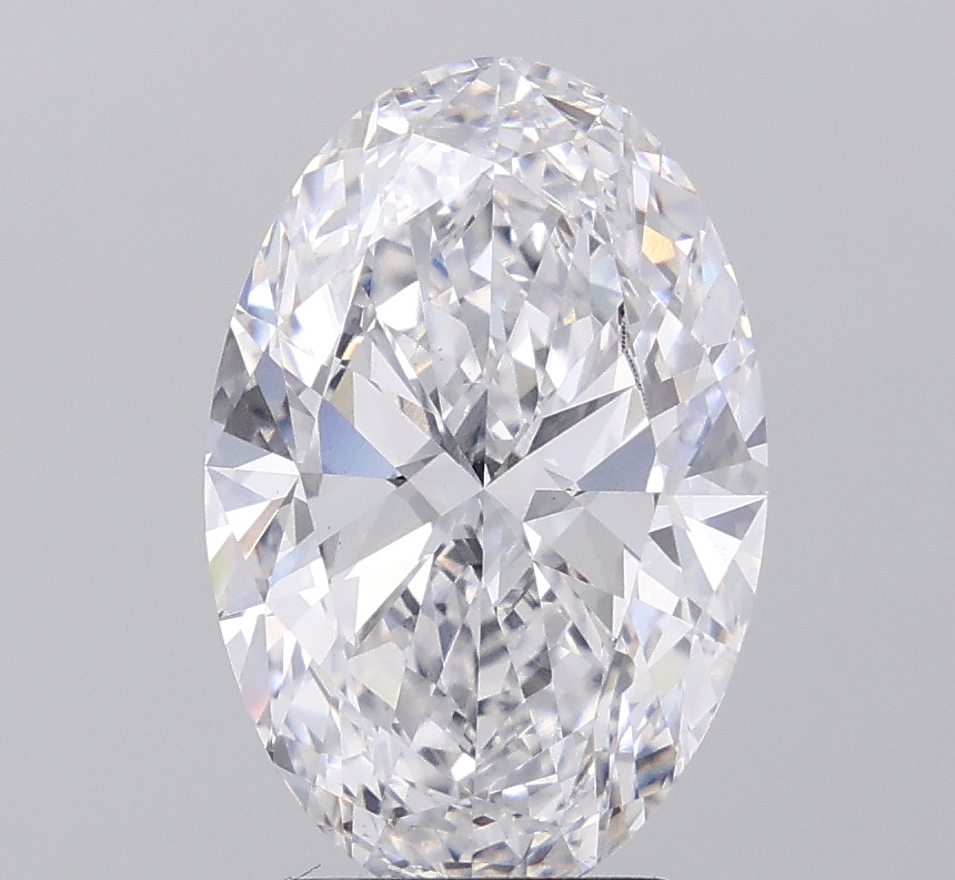 5.04 ct. oval Lab Grown Diamond front image