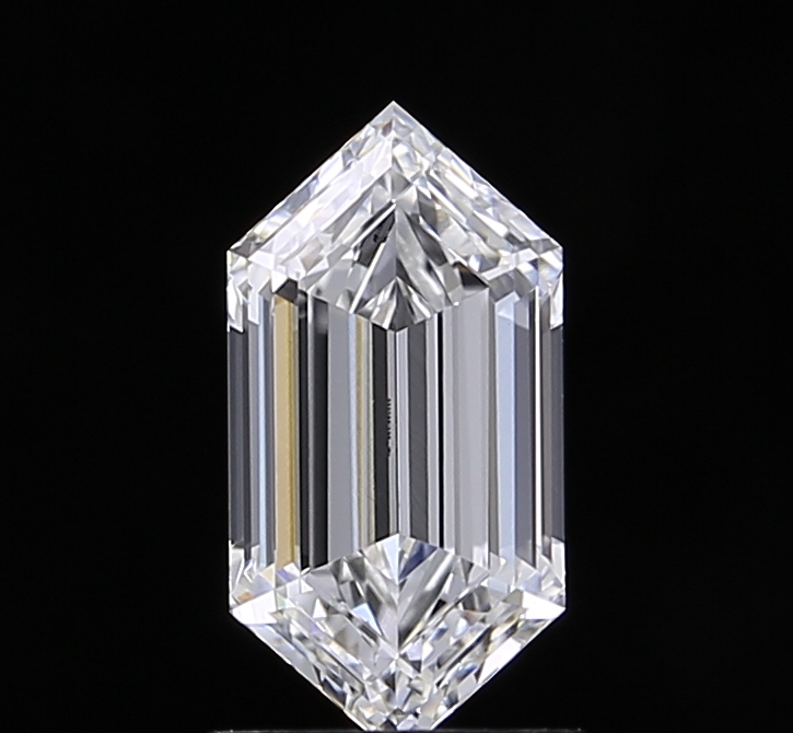 1.55 Ct E VVS1 H E X A G O N A L Lab Grown Diamond