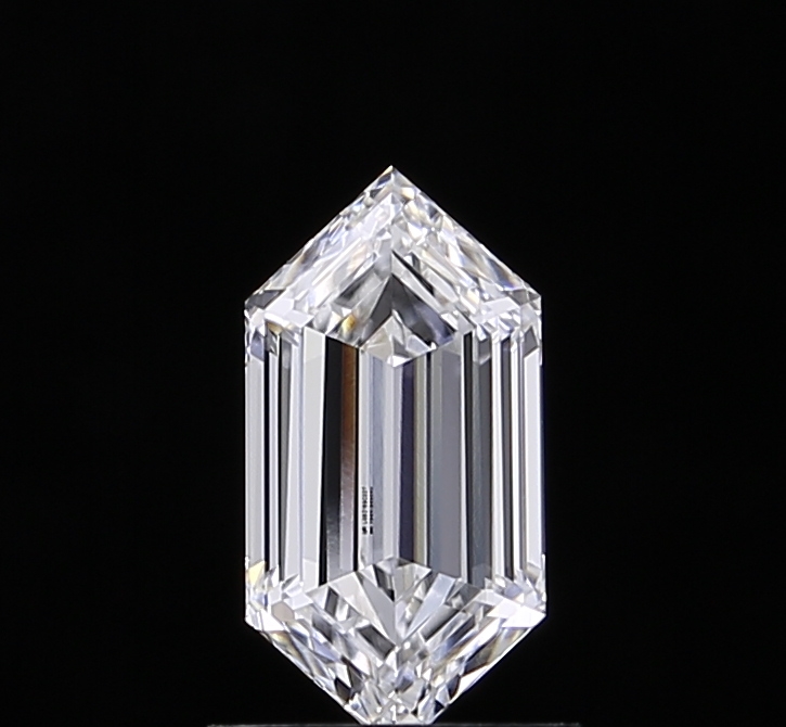 1.10 Ct E VVS1 H E X A G O N A L Lab Grown Diamond