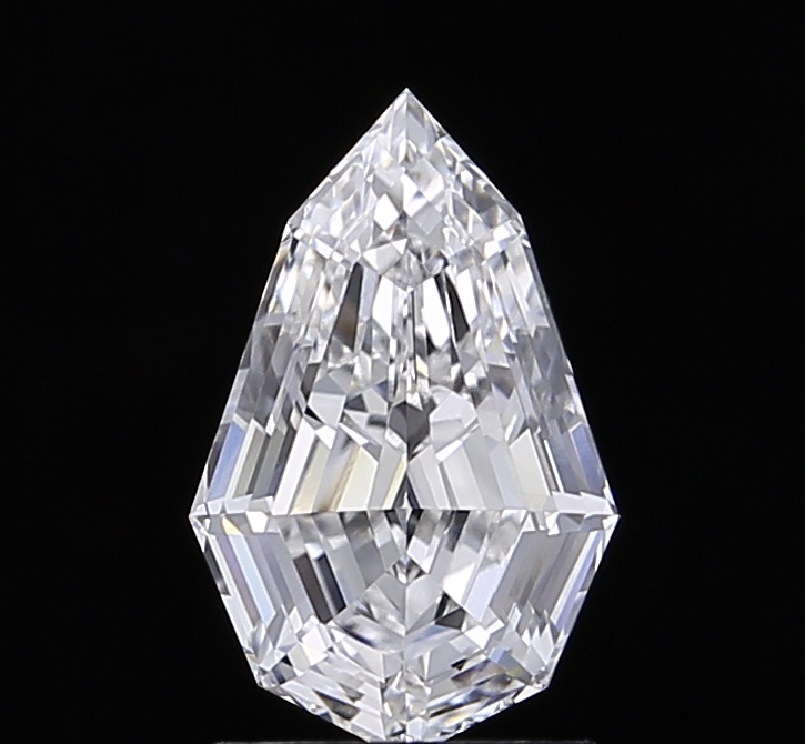 1.75 Ct E VVS2 Pear Step Lab Grown Diamond
