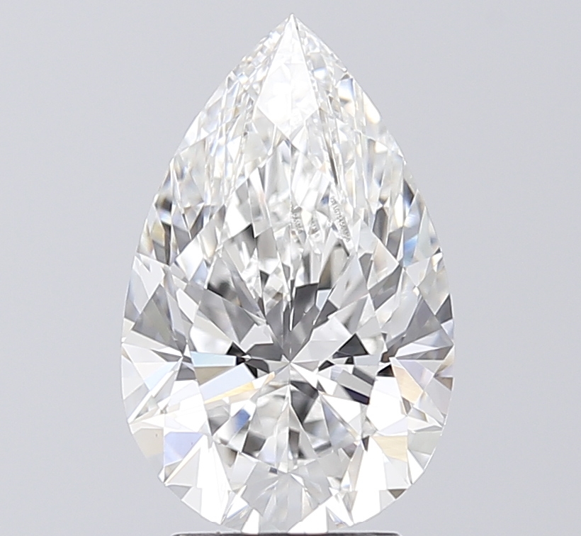2.75ct Pear Lab-Grown Diamond · F/VS1