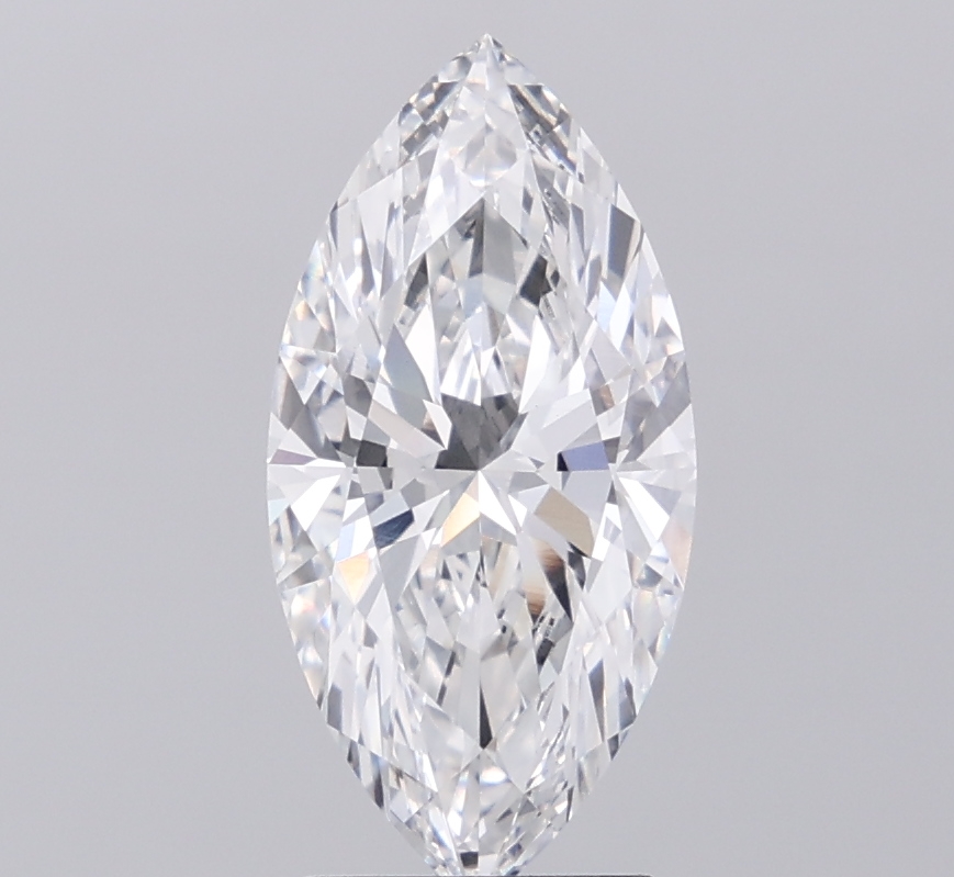 2.81 Ct E VVS2 Marquise Lab Grown Diamond