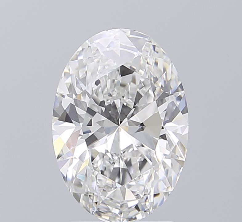 2.50 Ct F VVS2 Oval Lab Grown Diamond