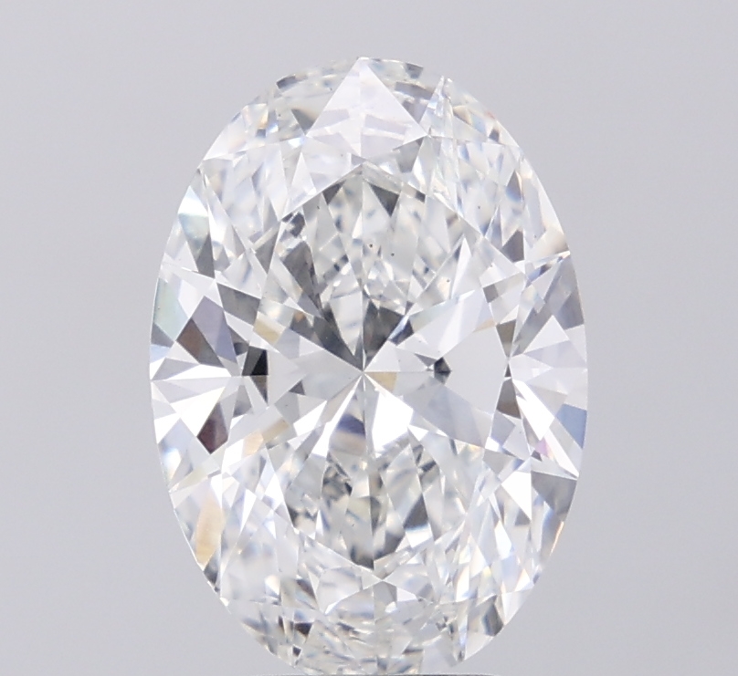 3.90 Ct F VS2 Oval Lab Grown Diamond