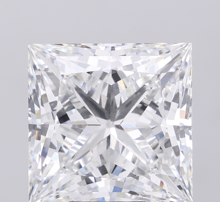 10.08 ct Princess lab grown diamond F VS1